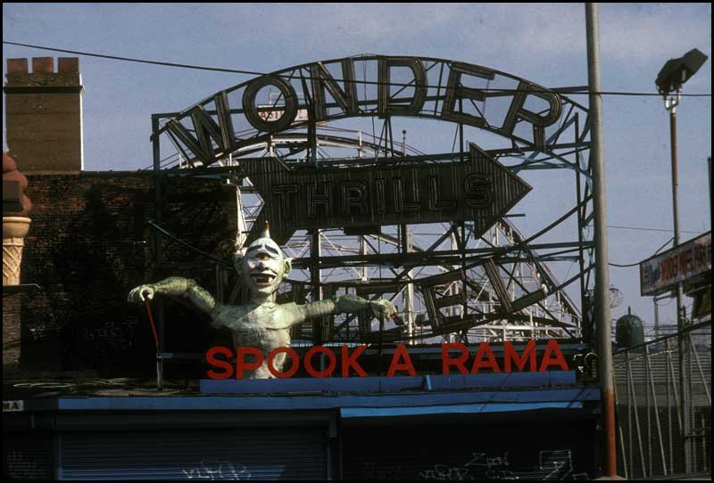 The Spook-A-Rama at Coney Island