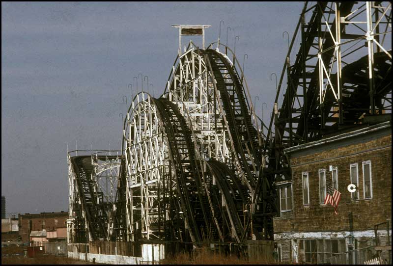 Coney Island Thunderbolt Roller Coaster