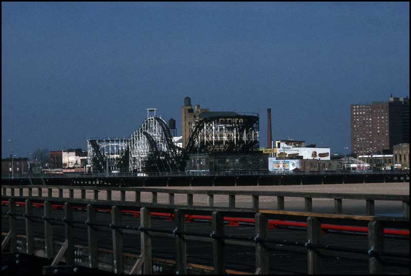 Thunderbolt Roller Coaster Coney Island