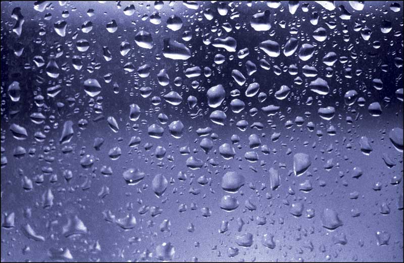 Macro photo of water drops