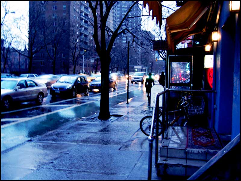 First Avenue looking South from Sixth Street.