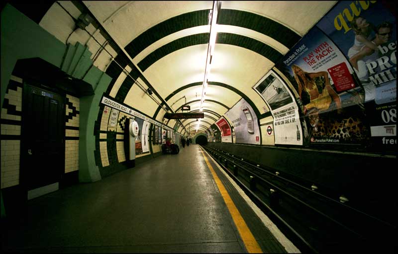 Gloucester Road Tube, London.
