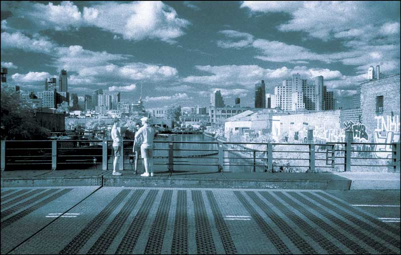 Looking north along the Gowanus Canal