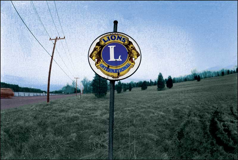 Lions Club Sign