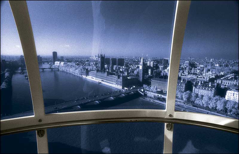 View from the London Eye.