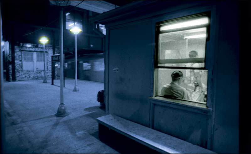 Stillwell Avenue Station Platform at Coney Island