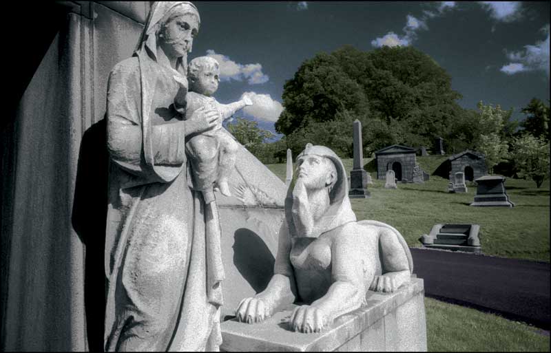 Tomb in Greenwood Cemetery, Brooklyn