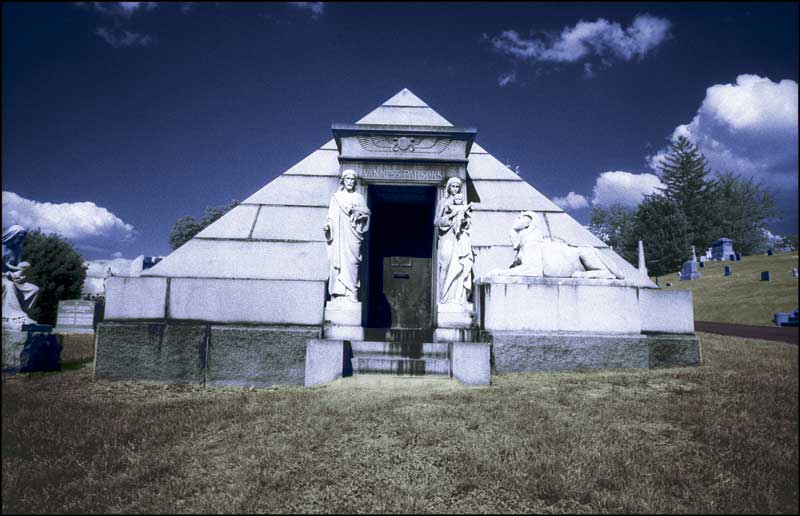 Tomb in Greenwood Cemetery, Brooklyn