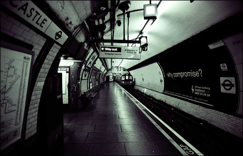 London Tube. Elephant & Castle