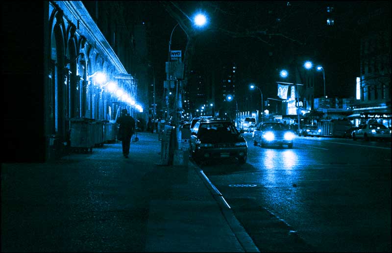 NYC, Third Avenue at 7th Street by Cooper Union