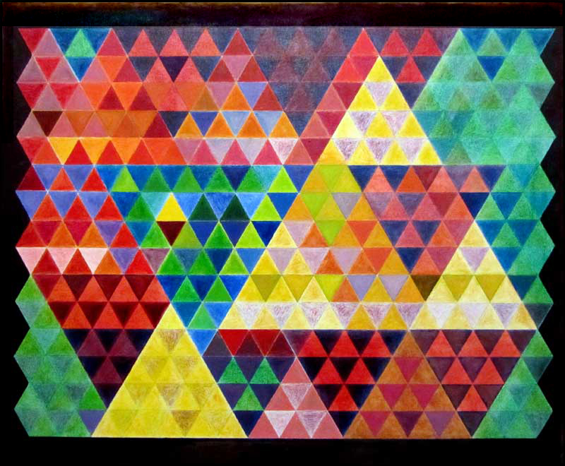 Quilt pattern - Triangles