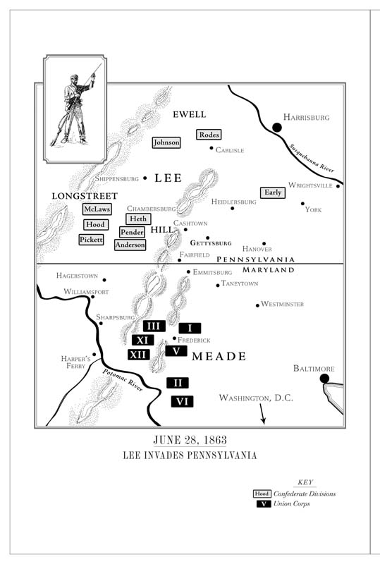 Illustration for Cain at Gettysburg